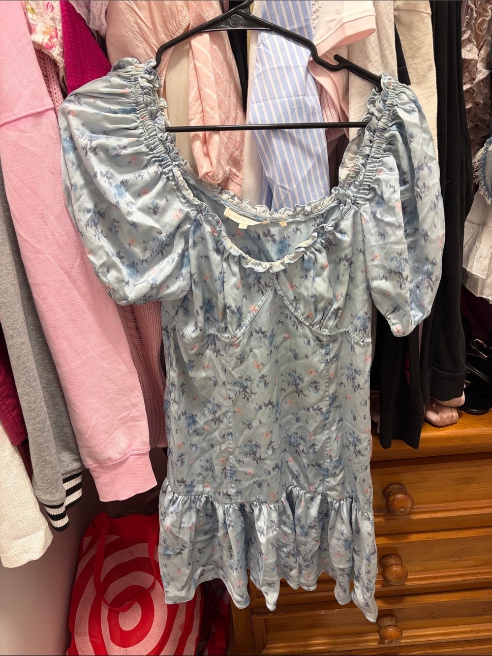 Loveshackfancy Blue Dress